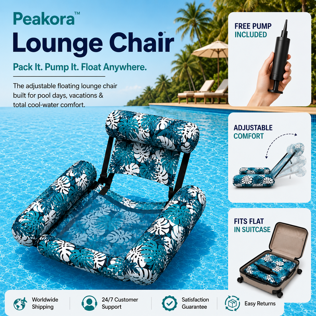 Peakora™ - Floating Lounge Chair